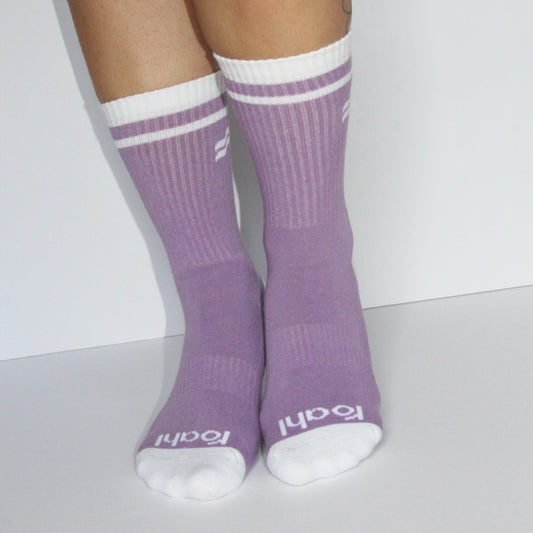 Crew Purple-White 3-Pack